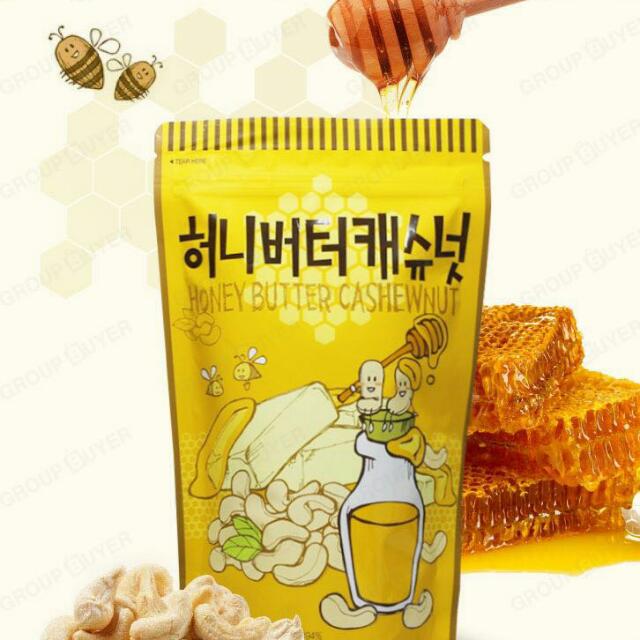 Korean Honey Butter Cashew Nut, Everything Else on Carousell