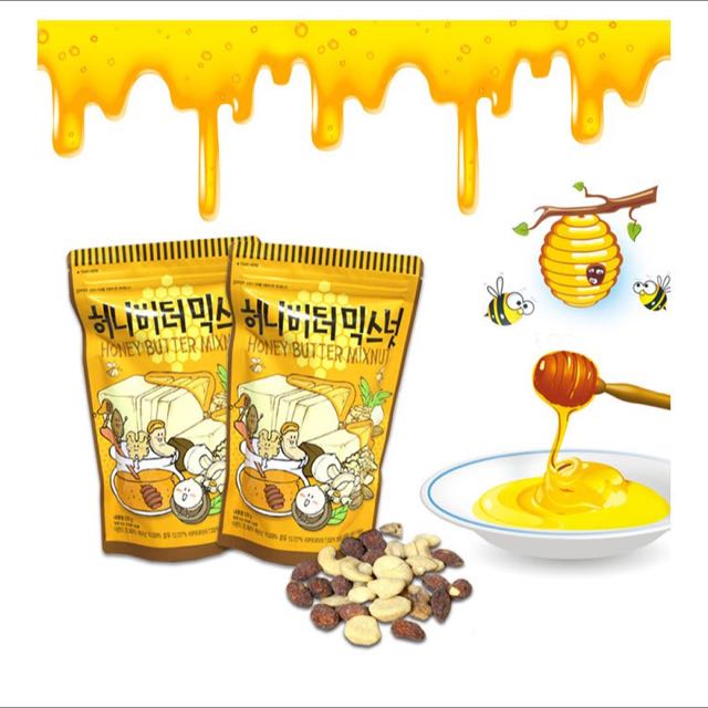 Korean Honey Butter Mixed Nut Everything Else On Carousell