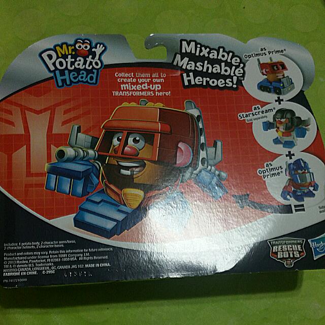 Mr Potato Head Mixable Mashable Heroes!, Hobbies & Toys, Toys & Games ...