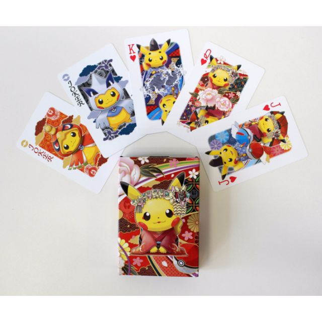 Pokemon Center Kyoto Exclusive Opening Goods Maiko Okuge Sama Ho Oh Pikachu Trump Poker Cards Pre Order Toys Games On Carousell