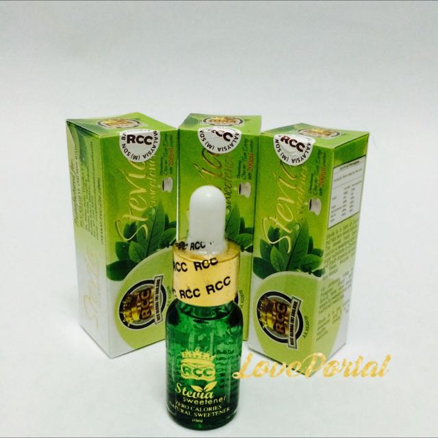 RCC Stevia Sweetener, Health & Beauty on Carousell