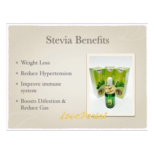 RCC Stevia Sweetener, Health & Beauty on Carousell