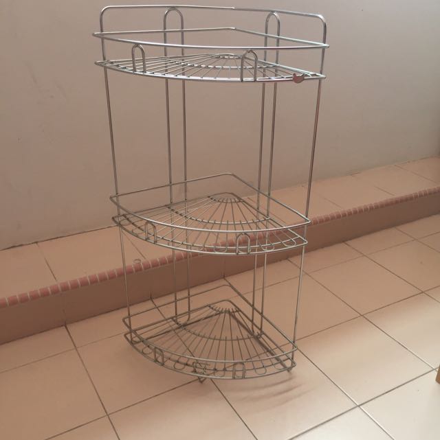 Welmi Songcho Stainless Steel Corner Rack, TV & Home Appliances ...