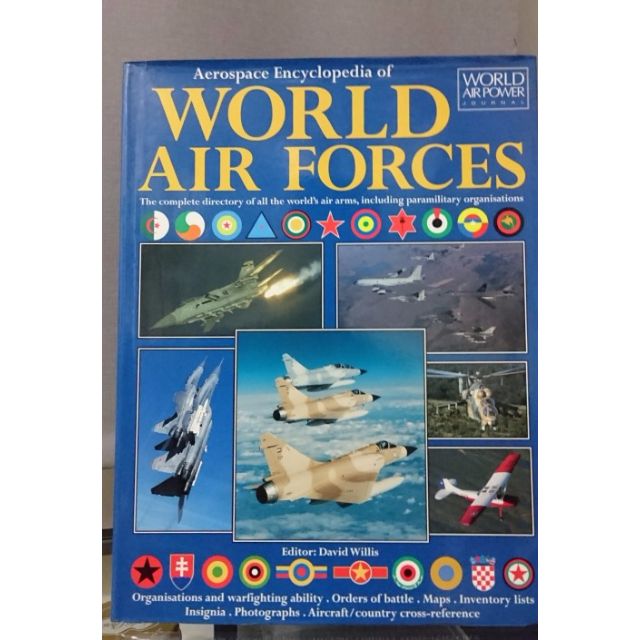 World Air Forces directory hard cover book, USAF, French Air foce