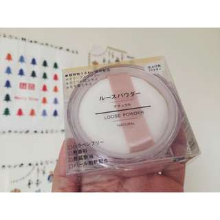全新日本帶回 MUJI蜜粉 無珠光