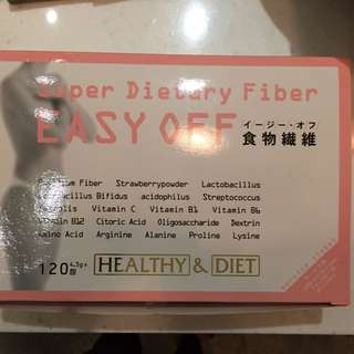 Easy off 日本帶回 食物纖維 10包120/60包600