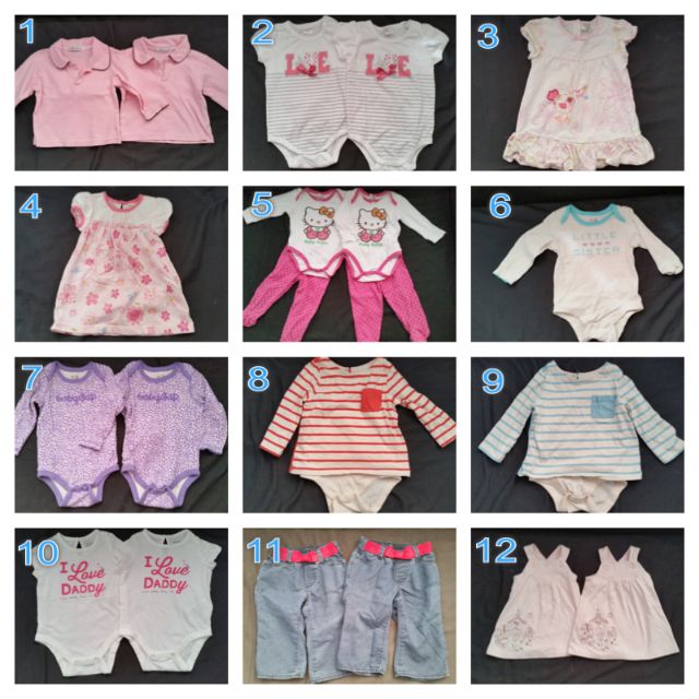 Baby Girls Clothes 6 12 Months Old Babies Kids On Carousell