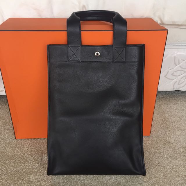 Hermes men's 2025 leather bags
