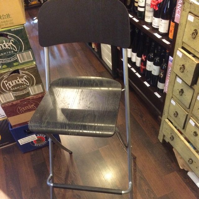 Ikea Franklin Bar Stool, Furniture & Home Living, Furniture, Chairs on