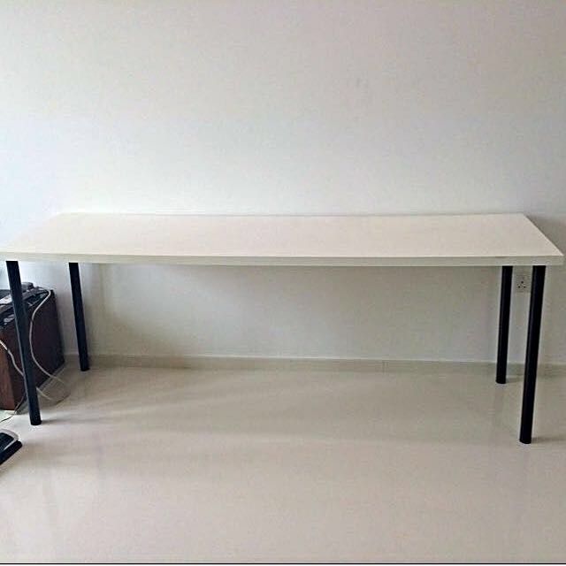 Ikea Linnmon Table Top + 4 Adils Table Legs, Furniture & Home Living