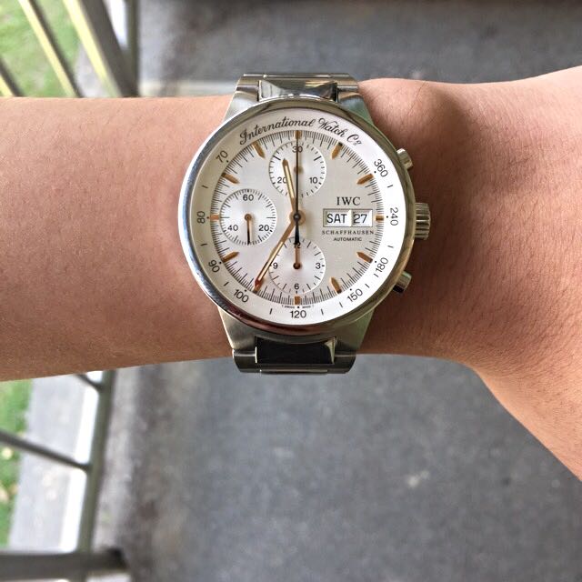 iwc gst chronograph titanium review