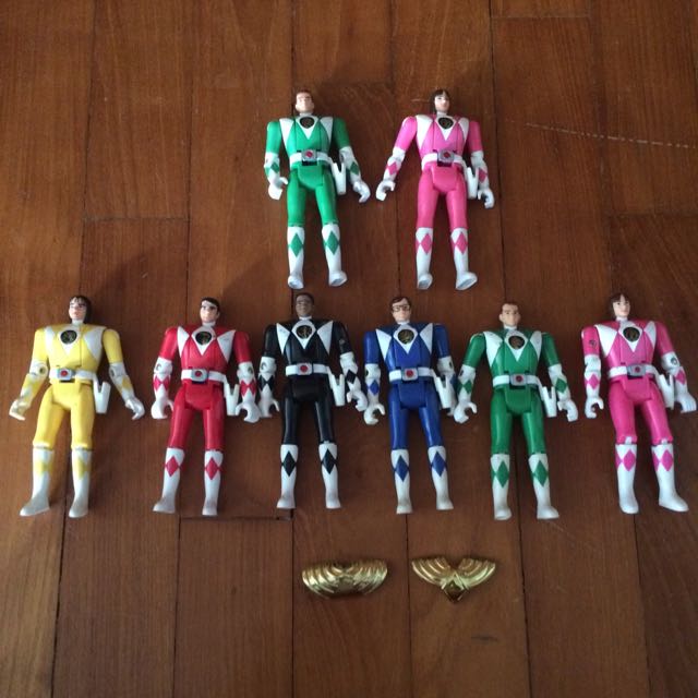 power rangers flip head action figures