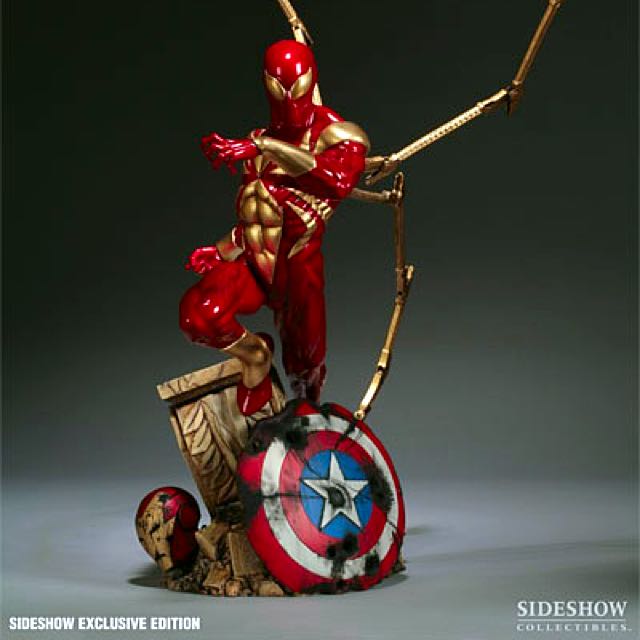 Sideshow iron sales spiderman