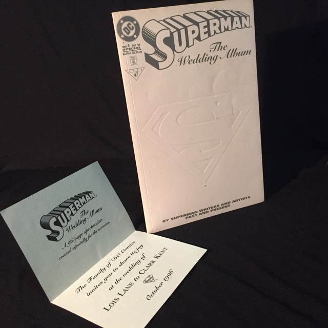 Superman The Wedding Album (White Variant), Hobbies & Toys, Memorabilia