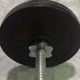 Barbell with 2 x 5kg weights