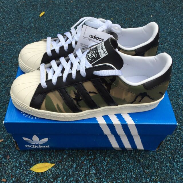Adidas originals x kazuki x store clot superstar 80s 84 lab
