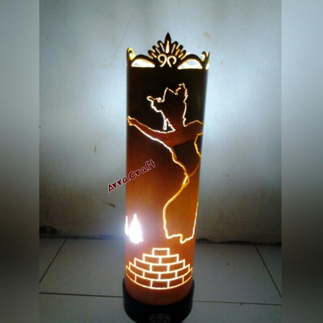 Arra Lampu Hias Pvc Motif Bali Design Craft On Carousell