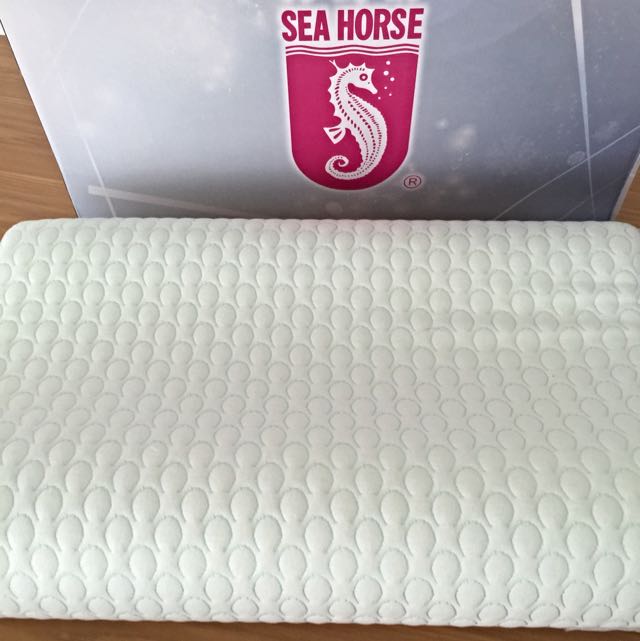 Seahorse shop contour pillow