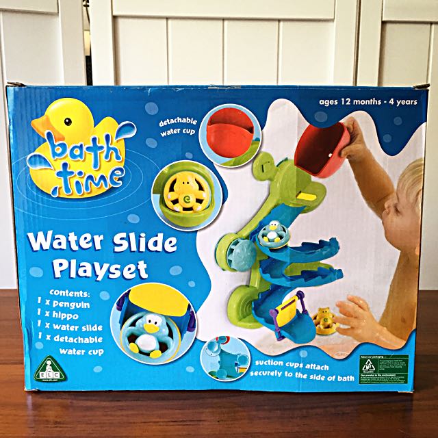 elc water slide playset