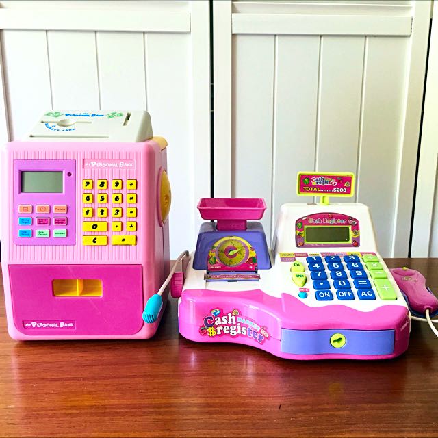 Just like home top toy cash register