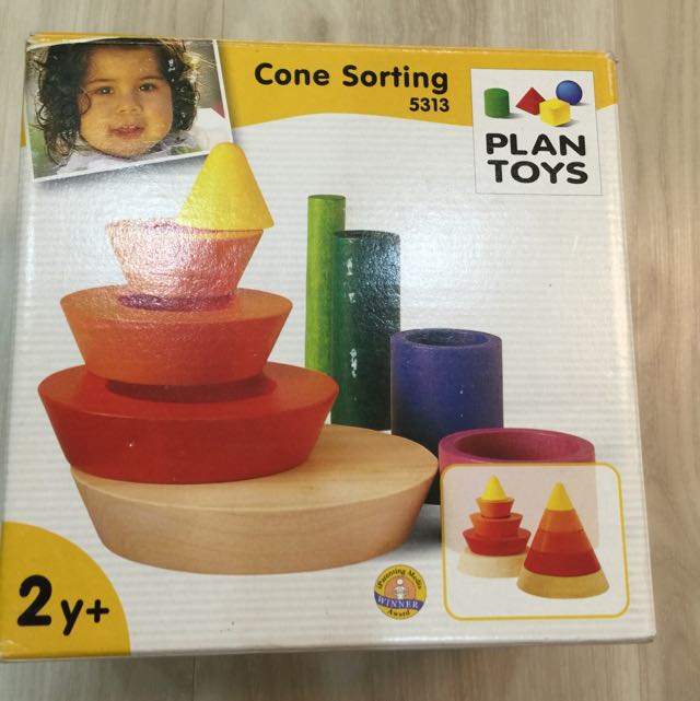 plan toys cone sorting