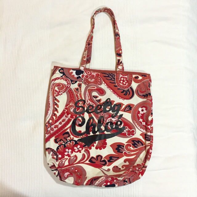 see by chloe canvas tote