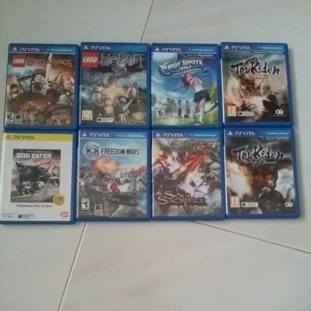 Selling Ps Vita Games, Hobbies & Toys, Toys & Games on Carousell