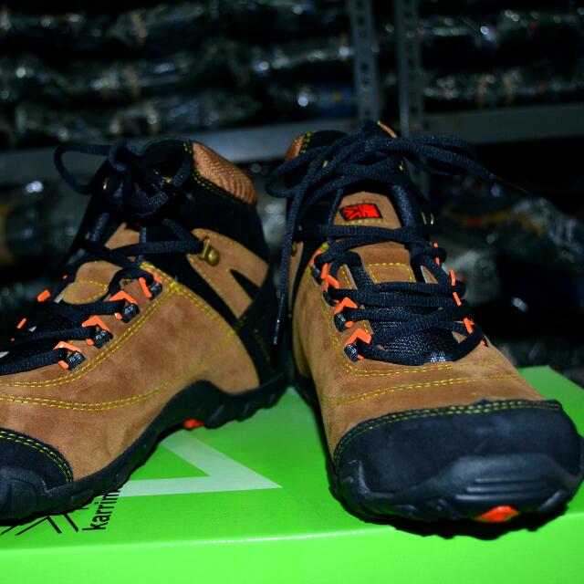 Sepatu Karrimor Sepatu Boot Sepatu Gunung Fesyen Pria Di Carousell
