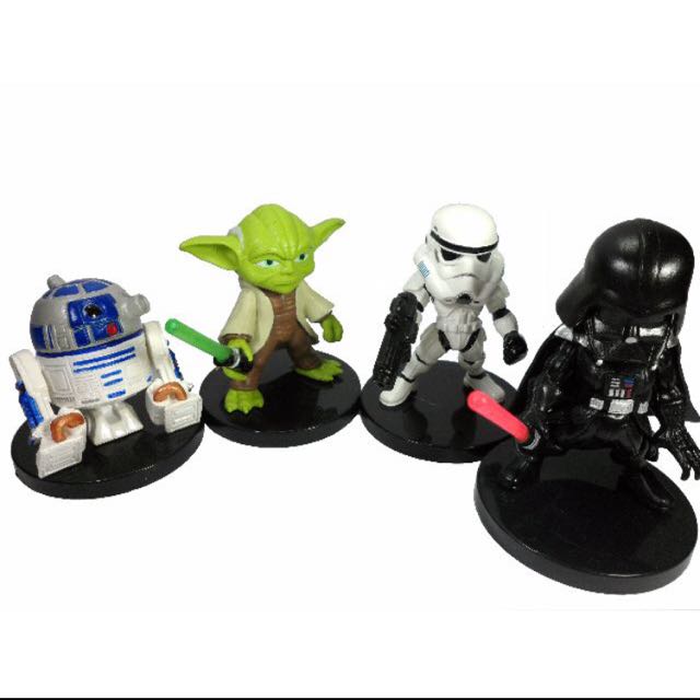 star wars cake toppers figures