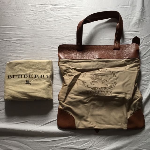Burberry Stowell Roll-Up Tote