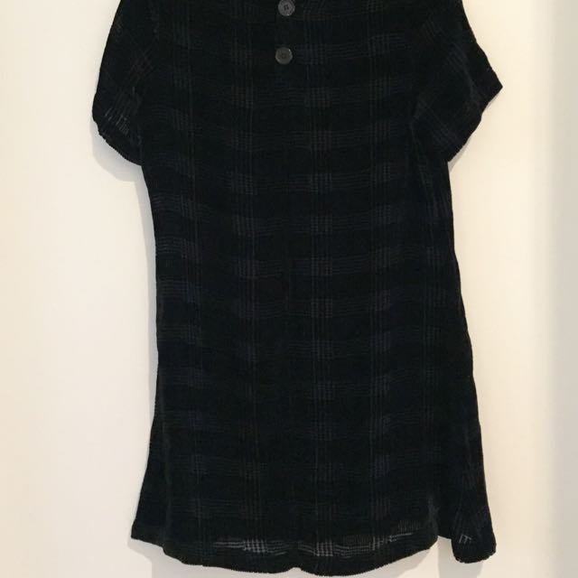 Coo Ca Choo Black Velvet Dress Women S Fashion On Carousell