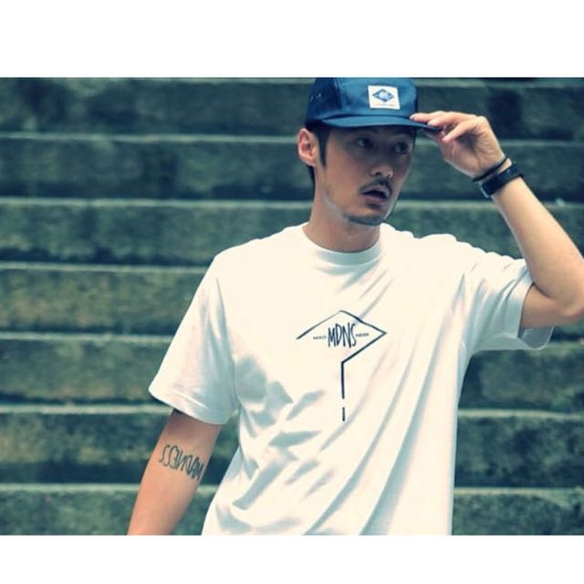 mdns 潮牌 短袖t恤 余文乐 问号 经典 黑男s-xl