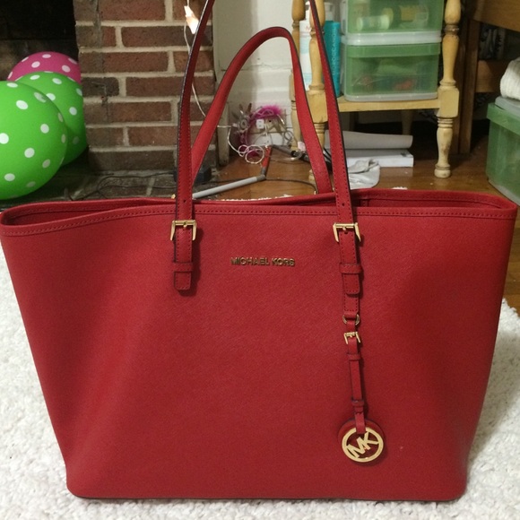 Michael Kors Red Handbags