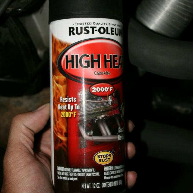 Rustoleum High Temp Spray Paint Black Cars On Carousell