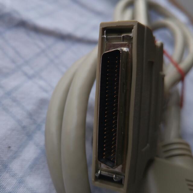SCSI Printer Cable, Computers & Tech, Parts & Accessories, Cables & Adaptors on Carousell