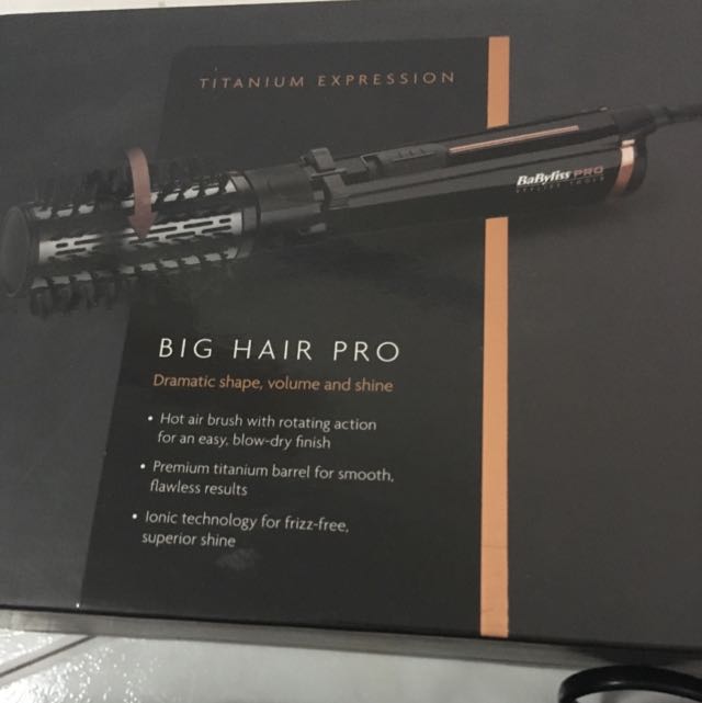 babyliss pro titanium expression big hair