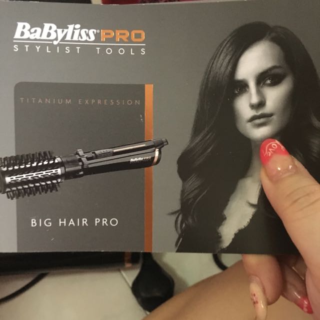 babyliss pro titanium expression big hair