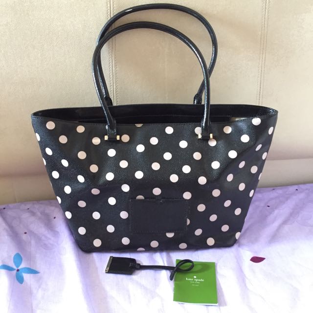 Kate spade discount polka dot tote