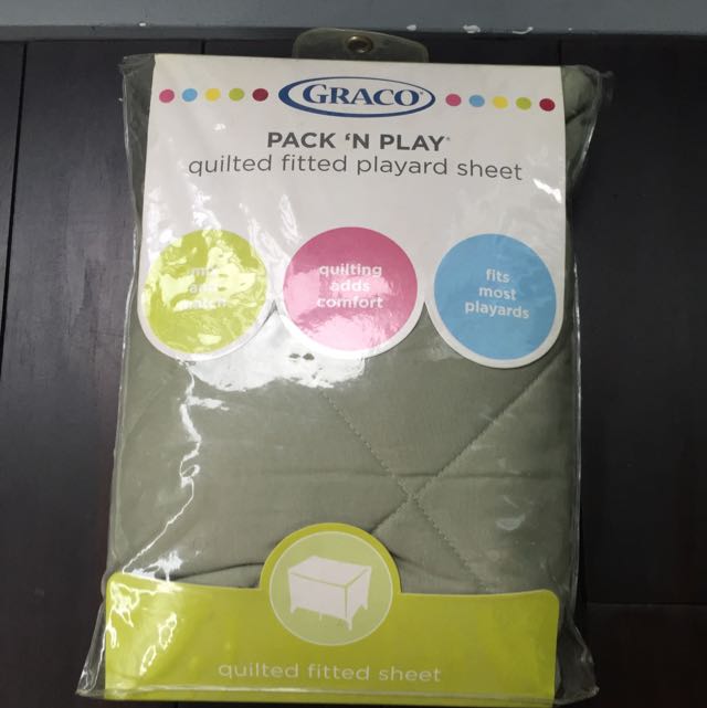 BNIB Graco Fitted Playpen Sheet, Babies & Kids, Baby Nursery & Kids