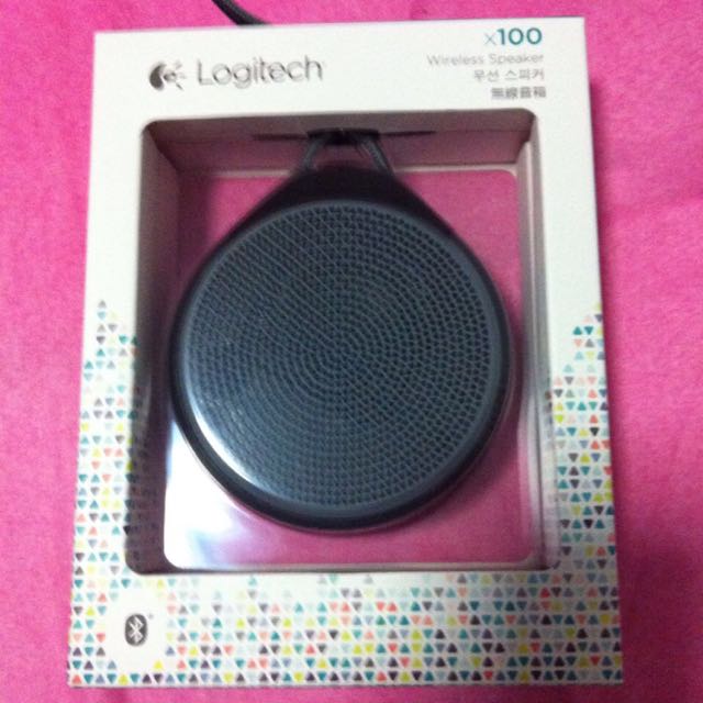logitech x100 mobile wireless speaker