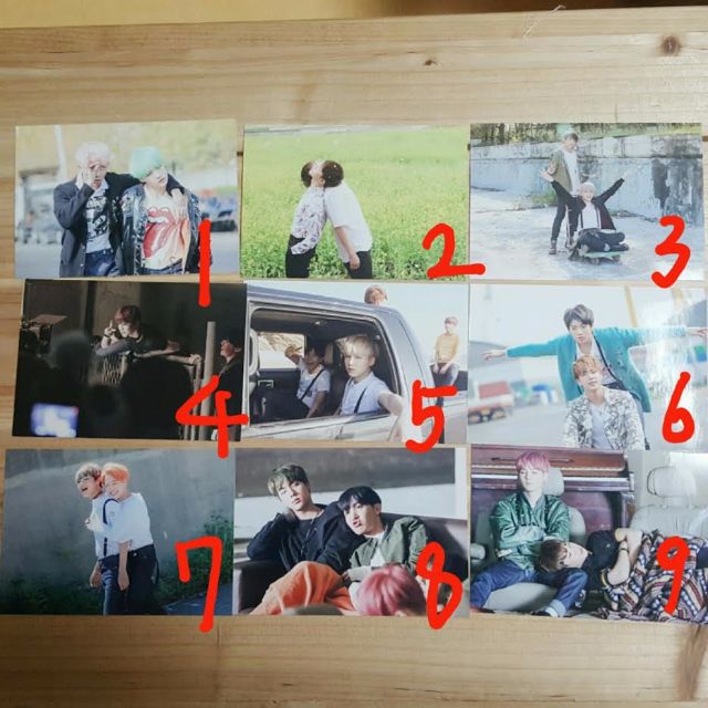 BTS Butterfly Dream Exhibition Photocards, Hobbies & Toys