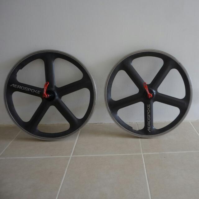 Folding Bike Wheels Wheelset Aerospoke