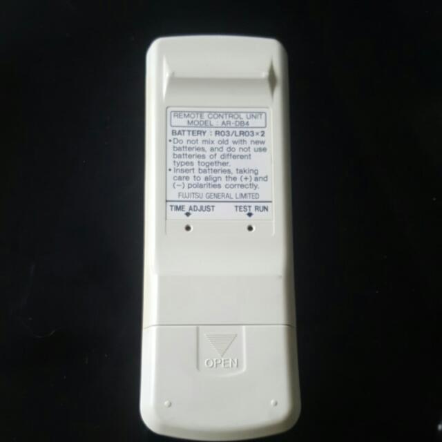 Fujitsu Air Con Remote Control Unit Model ARDB4, TV & Home Appliances