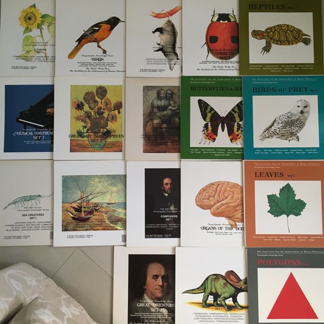 Glenn Doman Flash Cards, Hobbies & Toys, Books & Magazines, Children's ...