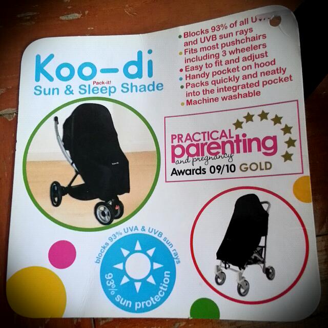 Koo di Pack it Stroller Sun And Sleep Cover Shade Babies Kids Baby Nursery Kids Furniture Other Kids Furniture on Carousell