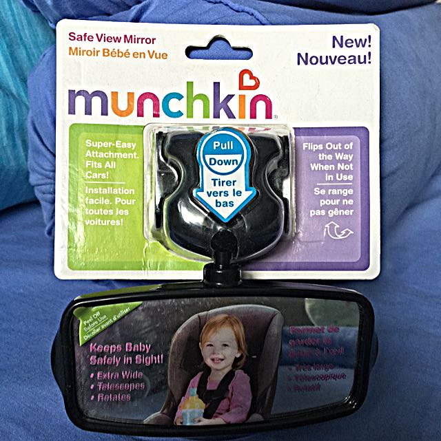 Munchkin safe view mirror top