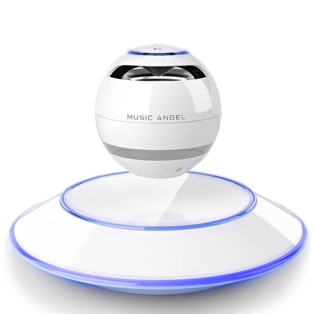 Brand New MUSIC ANGEL Levitating Bluetooth Speakers Multicolor LED Portable Wireless Bluetooth 4.0 Floating Levitation Speaker 360 Degree Rotate with