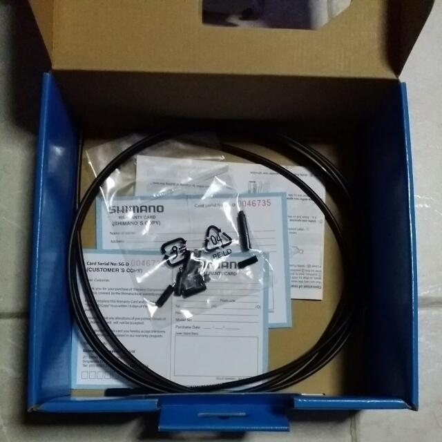 Shimano Deore Gear Shifters Set c/w cable & Shimano Revoshift, Sports