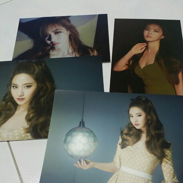 Snsd Girls Generation Yuri Lion Heart You Think Postcard Set Entertainment K Wave On Carousell