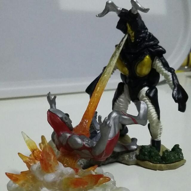 Ultraman Imagination Series Part 3 Of 5 Low Price Approx 8cm Official Tsuburaya Production Very Rare Out Of Production This Is A Scene From Hyata Ultraman Drama With Zetton In The Final Episode Tsuburaya productions (円谷プロダクション, tsuburaya purodakushon) is a japanese special effects studio founded in 1963 by special effects wizard eiji tsuburaya and was run by his family, until october 2007. ultraman imagination series part 3 of 5